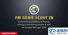 FM2019 球探工具Genie Scout 19_build 910