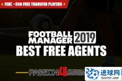 FM2019 最佳自由球员候选名单[共350名球员]