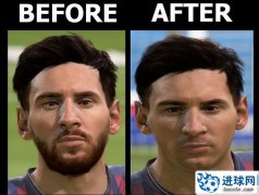 FIFA19 梅西脸型补丁[没有胡须+发质纹理更细]