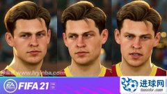 FIFA21 巴萨中场德容脸型补丁