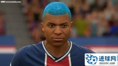 FIFA21 姆巴佩蓝色发型补丁