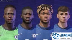 FIFA21 门迪、托莫里、里斯、吉尔莫4名球员脸型补丁