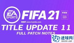 FIFA21 第11号官方更新补丁[2.23更新]