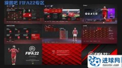 FIFA22 红灰风格主题补丁