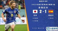 世界杯-日本2-1逆转西班牙携手出线
