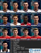 PES2013 本泽马,C罗8人等高清脸型包 by ilhan